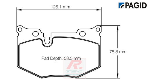 [8279RSL1] S8279 - Plaquettes de frein Pagid RSL1