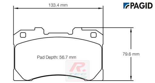 [8299RSL29] S8299 - Plaquettes de frein Pagid RSL29