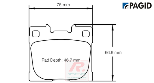 [8300RSL29] S8300 - Plaquettes de frein Pagid RSL29