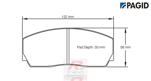 [1270RST1] S1270 - Plaquettes de frein Pagid RST1