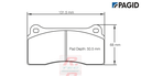 [1287RST3] S1287 - Pagid brake pads RST3