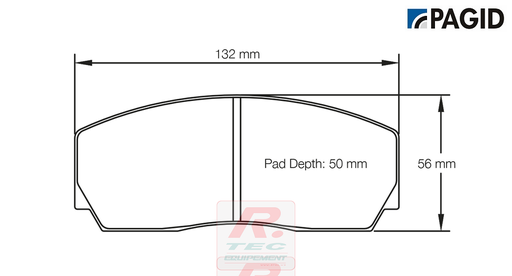 [1361RST1] S1361 - Plaquettes de frein Pagid RST1