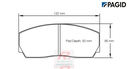 [1361RST3] S1361 - Pagid brake pads RST3