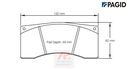 [1595RST5] S1595 - Pagid remblokken RST5 (rood)