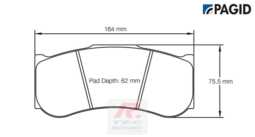 [2019RST1] S2019 - Plaquettes de frein Pagid RST1