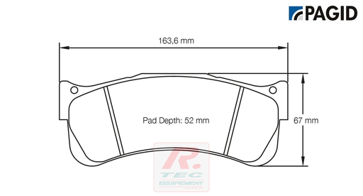 [2488RRST1] S2488 - Plaquettes de frein Pagid rodées RST1