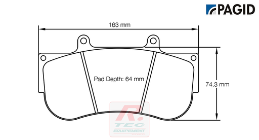 [2564RST1] S2564 - Plaquettes de frein Pagid RST1