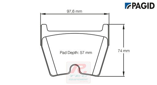 [2931RST1] S2931 - Plaquettes de frein Pagid RST1
