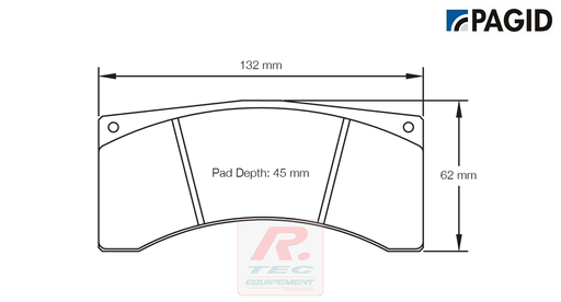 [4916RST1] S4916 - Plaquettes de frein Pagid RST1