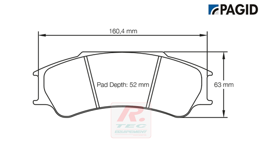 [4923RST1] S4923 - Plaquettes de frein Pagid RST1