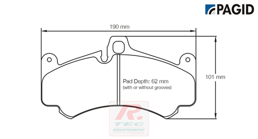 [8004RRST1] S8004 - Plaquettes de frein Pagid rodées RST1