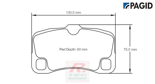 [8006RRST1] S8006 - Plaquettes de frein Pagid rodées RST1