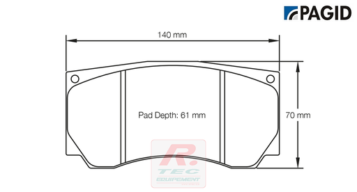 [8033RST1] S8033 - Plaquettes de frein Pagid RST1