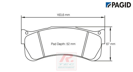 [8087RST1] S8087 - Plaquettes de frein Pagid RST1