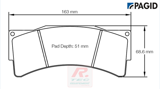 [8233RST1] S8233 - Plaquettes de frein Pagid RST1
