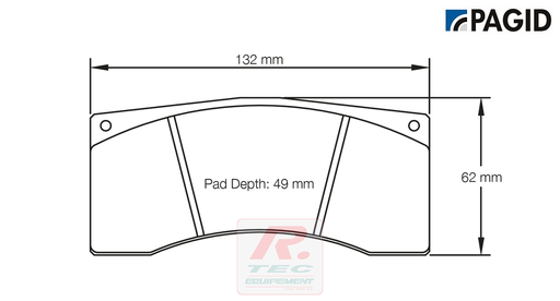 [8267RST1] S8267 - Plaquettes de frein Pagid RST1