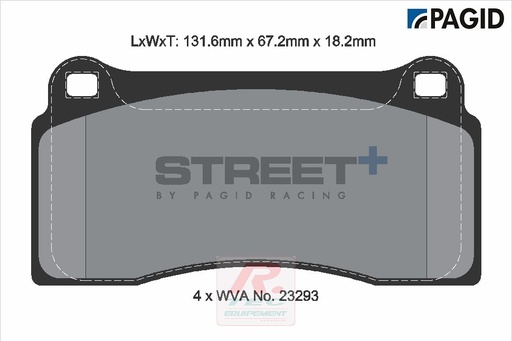 [T8021SP2001] T8021 - Plaquettes de frein Pagid Street+