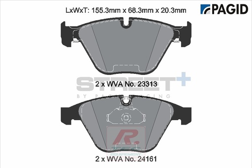 [T8169SP2001] T8169 - Pagid brake pads Street+