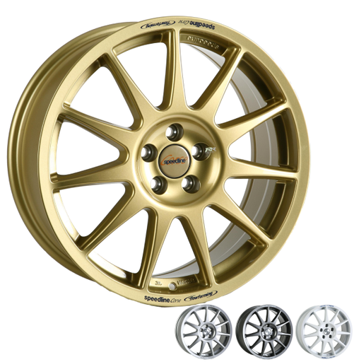 [SL1664B752O1AE] Jante Speedline 2120 Turini Yaris GR - Mitsu EVO, 8x18, ET=35, PCD=5x114.3, Dorée