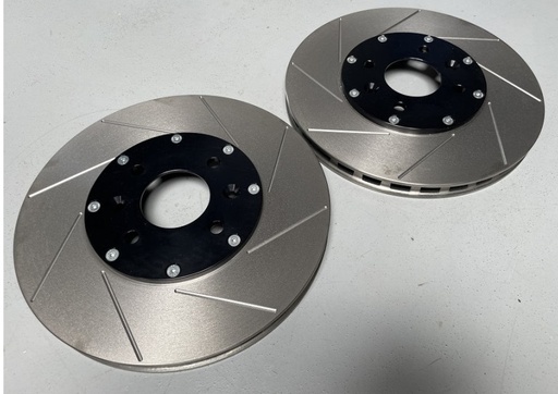 [DVSAXOKITCAR312X28] Disque de frein Citroën Saxo kitcar Ø312 x 28 mm monté sur bol (paire)