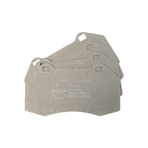 [PT0005K] Set of 4 brake pad insulating plates (FCP1667)