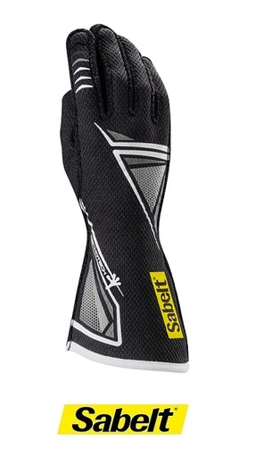 TG11 Sabelt handschoenen - Zwart - FIA 8856-2018