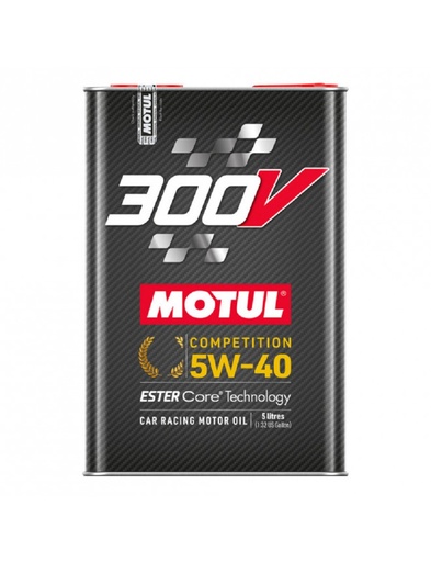 [110818] Huile Moteur Motul 300V 5w40 5L Compétition