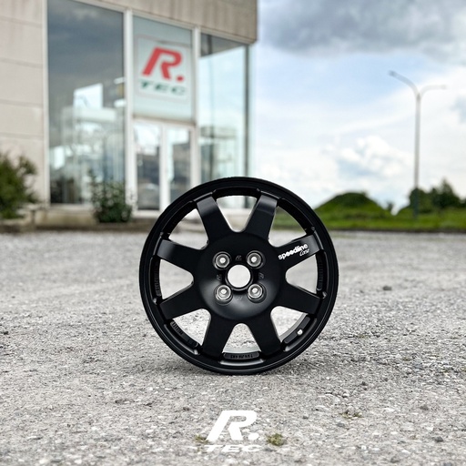 [SL676N2] Jante Speedline SL676 Renault Clio Groupe A, 7.25x16,  ET=53, PCD=4x100, Noire