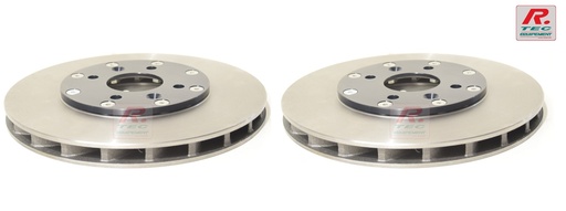 [DVC2R2MAXAV] Disque de frein Citroen C2R2 Max Ø302 x 26 mm avec bol flottant (par paire)