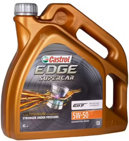 [EDGE 5W50 4L] Huile Moteur Castrol Edge Supercar 5W50 4L