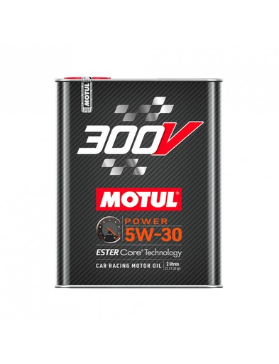 [110814] Huile Moteur Motul 300V 5W30 Power Racing 2L