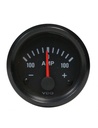 [190-037-003G] Ampèremeter 100A VDO VISION achtergrond zwart Ø 52mm