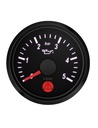 [A2C3833160001] VDO oliedrukmeter Singleviu Ø 52mm achtergrond zwart 0-5Bars