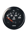 [310-030-002G] VDO watertemperatuurmeter - Cockpit International Température Eau 120° Ø 52 achtergrond zwart