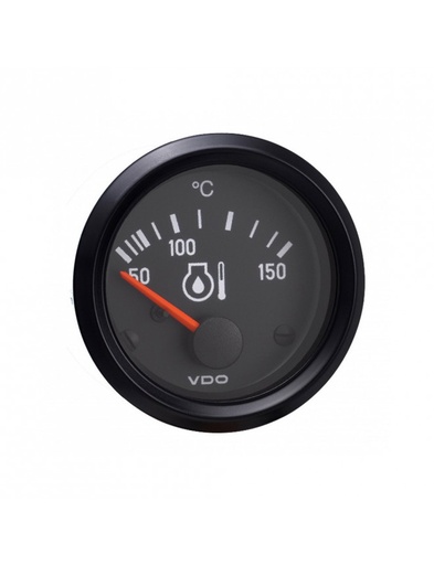 [310-030-003G] Manomètre VDO Température d'Huile 150° - VDO International Ø 52mm Fond Noir