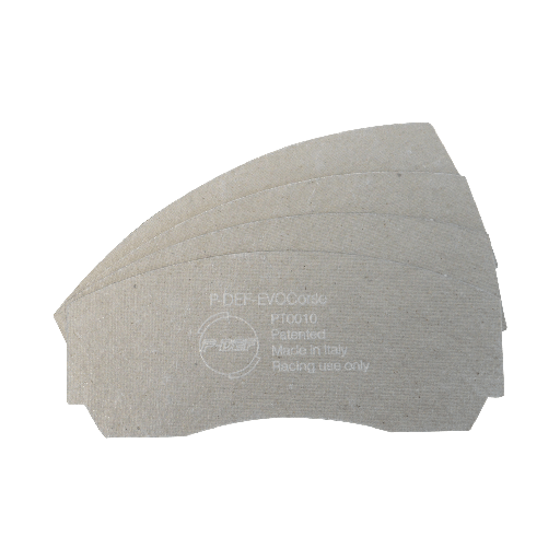 [PT0010K] Set of 4 brake pad insulating plates (FRP216)