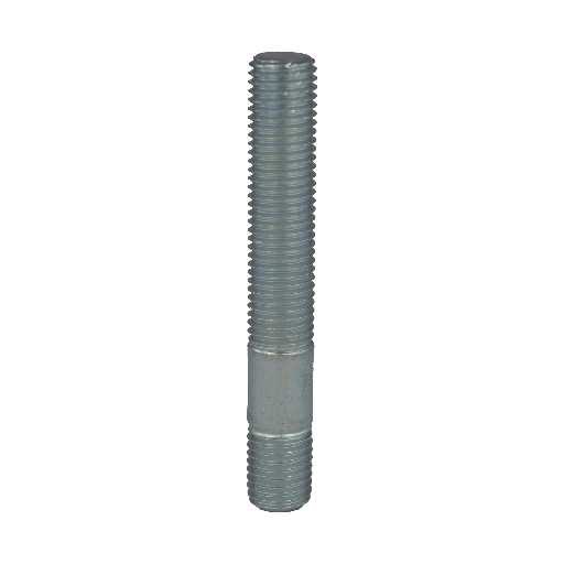 [CM0750210010] Goujon M12x1.25, L : 80 mm, argenté, zinc