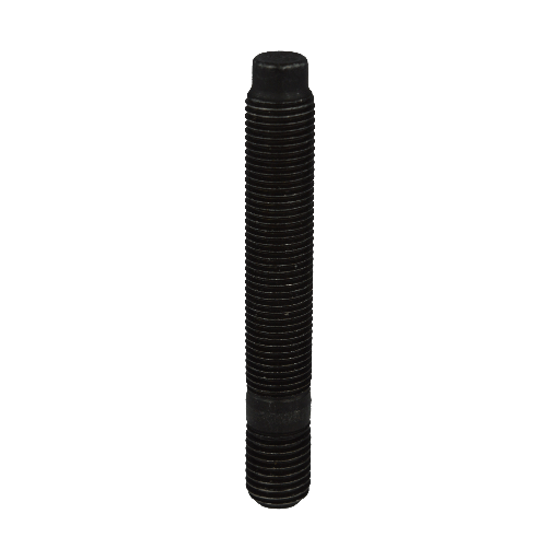 [CM0751580040] Espárrago de rueda M12x1.5 / M12x1.25, L : 68 mm, Negro, zinc