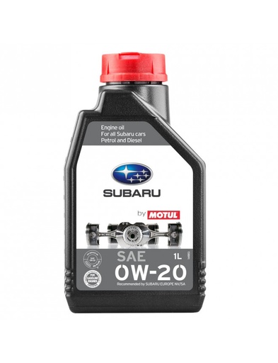 [109838] Motorolie SUBARU by MOTUL 0W20 - kan van 1L