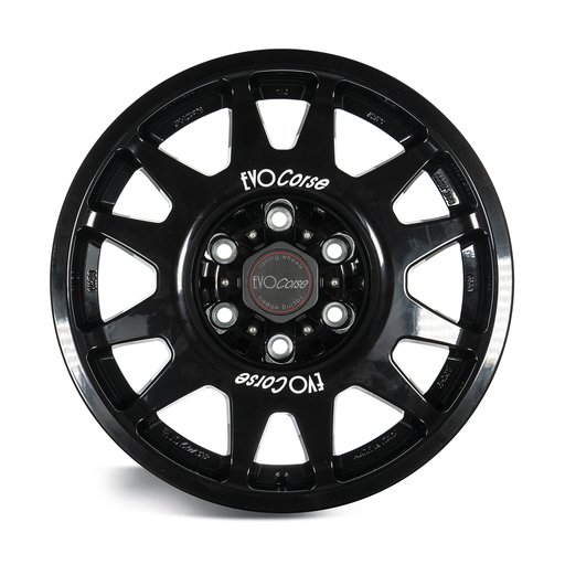 [SE416002C141 + A3.000118.03] Jante DakarZero , 8x17, ET=0, PCD=6x139.7, CB=106.10, Toyota LandCruiser (Noir Brillant)