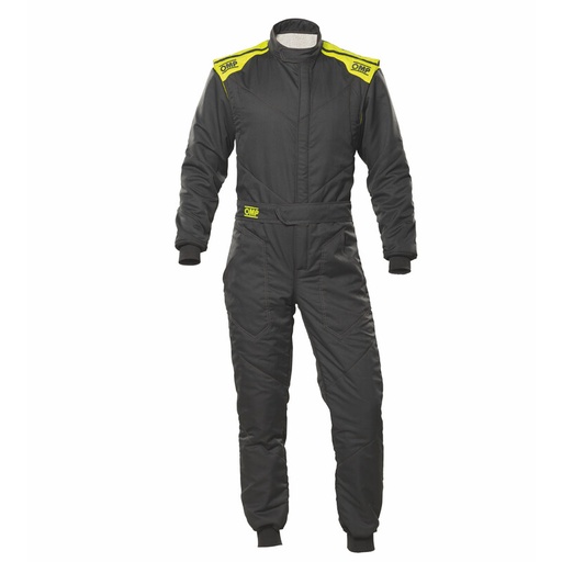 [611056AGE-P] Combinaison FIA First-S - Noir / Blanc