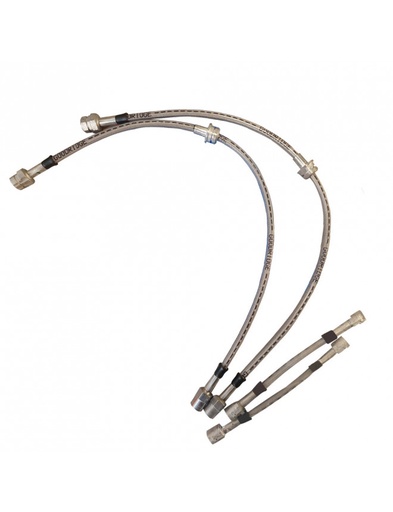 [SSE0401-4F] Volledig Flexibele Remkit Goodridge Audi A3 S3 Seat Leon Cupra R Tdi 150 4 delen