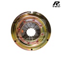 [CP2606ORA] Koppelingsmechanisme met dubbele plaat Ø184 mm - Oranje - staal