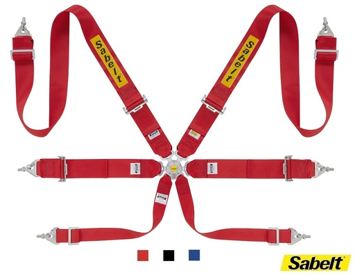 Harnais Sabelt Alu 3"/3" - CCA633S Up - FIA 8853-2016