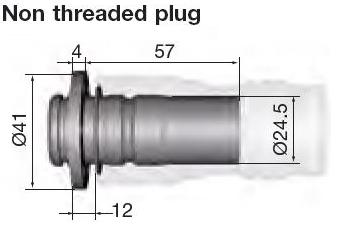 [N 009 162 98] Staübli non threaded socket 