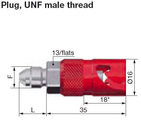 [SPH03.7652/BA/L/KR/JV] Staübli male socket - Dash 3