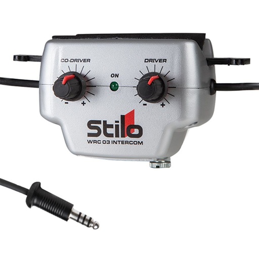 [AB0200] Stilo WRC 03 Intercom. Individual volume controls & 9V power supply
