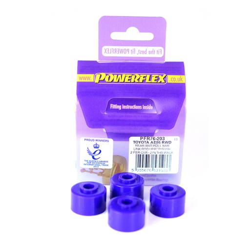 [PFR76-203] Rear Anti Roll Bar Link Rod To Chassis Bush