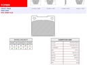 [FCP809R] FCP809R - Plaquettes Ferodo DS3000