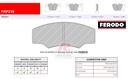 [FRP218R] FRP218R - Plaquettes Ferodo DS3000